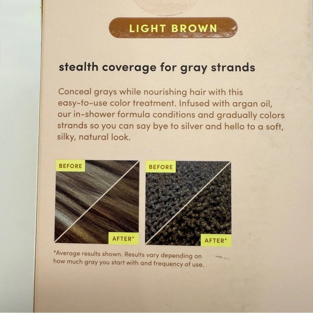 NIB! Men’s Hims Hair Color Light Brown Semi-Permanent 5 fl oz Set of 2